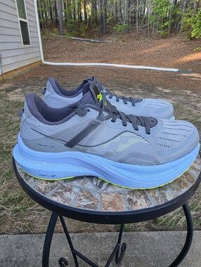 Saucony Tempus S10720-17 Fossil Ether Running Shoes Sneakers Women's Size 9.5